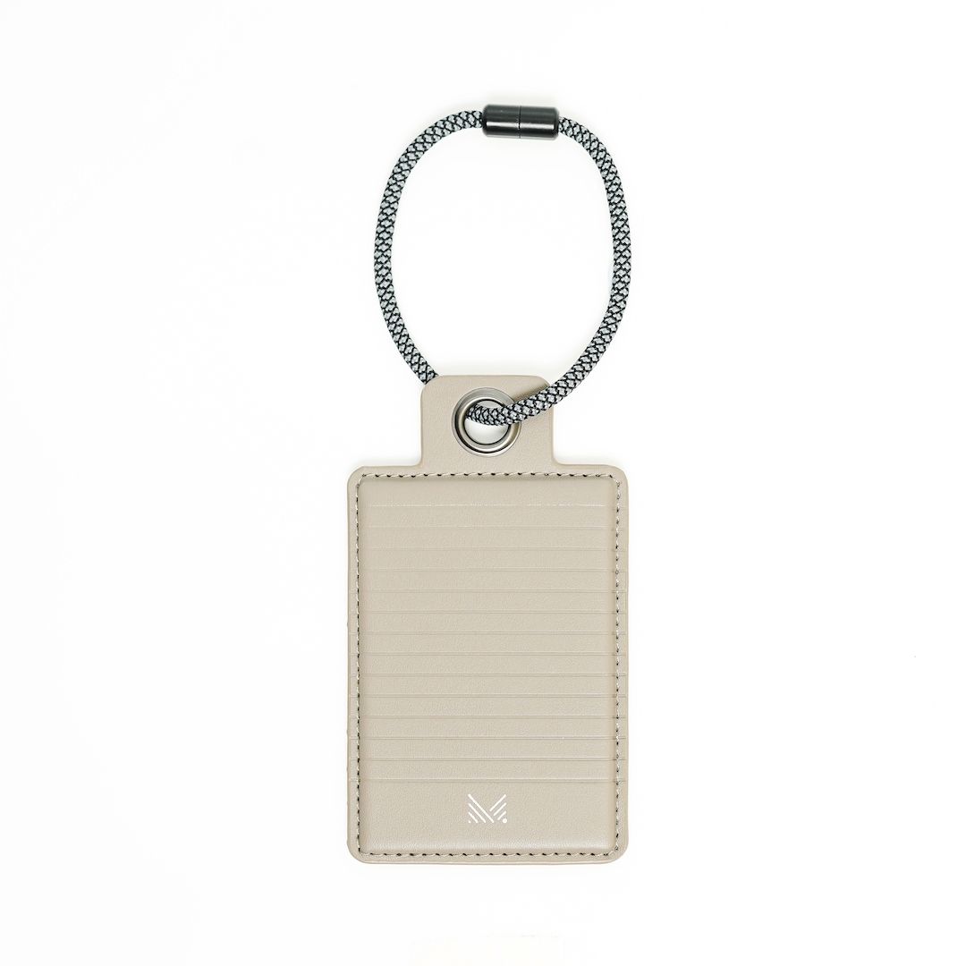 MONOCOZZI - LUCID Refined | Biodegradable Leather Luggage Tag (4