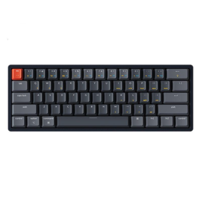 Keychron - K12 RGB彩光藍牙無線機械鍵盤 (紅/青/茶軸)
