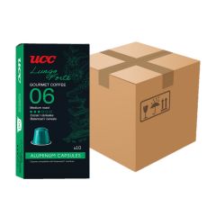 UCC - 咖啡工匠系列 - 長杯馥緹6度咖啡膠囊 (5 G X 10) X 12盒