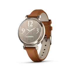 Garmin - Lily 2 Smart Watch (Leather/Fabric Choices) Lily2LEAFAB-MO