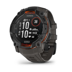 Garmin - Instinct 3 50mm Solar Black with Charcoal Silicone Smart Watch 010-02935-40