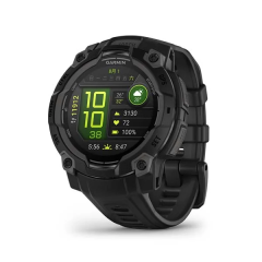 Garmin - Instinct 3 45mm AMOLED Black with Black Silicone Smart Watch 010-02936-40