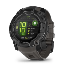 Garmin - Instinct 3 50mm AMOLED Black with Charcoal Silicone Smart Watch 010-03020-40