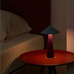 HOMELESS - Fine Lumens Tipsy 無線便攜檯燈 (Gray Blue/Dark Plum)