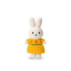 HOMELESS - Miffy 向日葵洋裝手鉤編織玩偶