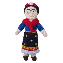 HOMELESS - Global Affairs -Frida Kahlo 手鉤編織玩偶 H30cm
