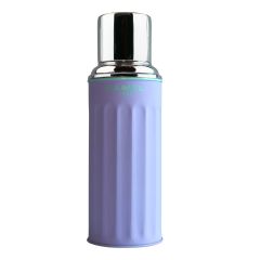 Camel - Glass Vacuum Flask with Leakproof Cap 450mL - Light Purple 1001122LP