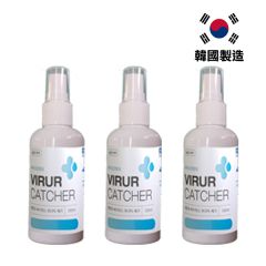 Virurcatcher Sterilization and Disinfection Liquid 100ml spray x 3 VC100X3