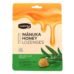 Comvita - Manuka Honey Lozenges with Olive Leaf Extract 40s 104139