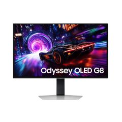 Samsung - 32" Odyssey OLED G8 G81SF Gaming Monitor (240Hz) Silver LS32FG816SCXXK