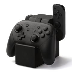 PowerA - Charging Dock For Nintendo Switch Joy-con & Pro Controller - Black 1502279-01