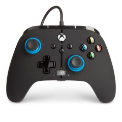 PowerA - Enhanced Wired Controller for Xbox Series X|S (Blue Hint/Green Hint) Powera-EWC-XS-all