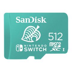 SanDisk - Nintendo MicroSD 512GB UHS-1 100M/R 90M/W(SDSQXAO-512G-GNCZN) 159-18-00086-1