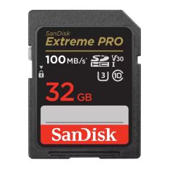 SanDisk - Extreme Pro SDHC Card 32GB UHS-I 100MB/R 90MB/W (SDSDXXO-032G-GN4IN ) 159-18-00170-1