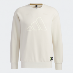 adidas Men Badge Of Sports Th Swt Dk Bos Graphic Sweatshirt (Long Sleeve) Alumina