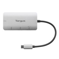 Targus - ACH228 USB-C 100W Hub 四合一集線轉接器 - 銀色 (196-59-00419-1)