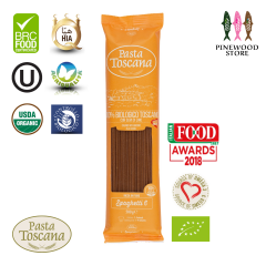 Pasta Toscana - Premium Organic Whole Wheat Pasta with Omega 3 (Spaghetti #6) 20210035