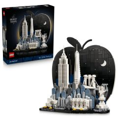 LEGO® Architecture 21066 New York City – The Big Apple (Building Bricks,Home Decoration,Bricks,Gift)
