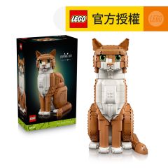LEGO® Ideas 21376 Orange Cat (Home Decoration,Toys,Gifts,Bricks)	