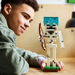 LEGO® Minecraft 21594 The Skeleton (Creative Games,Gaming,Bricks,Gift)