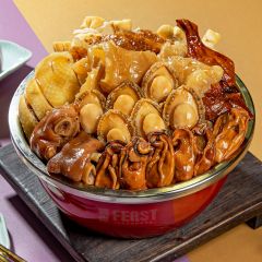 FEAST - Abalone & Fish Maw Poon Choi (For 4-6 Persons) + Total $500 Dining Coupons Rebate - Delivery To Doorstep 22MAF-FT-05