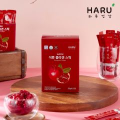 HARU Health - 韓國超低分子膠原蛋白紅石榴啫喱棒 20g x 15包裝 2500025