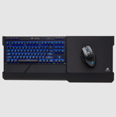 Corsair K63 無線機械遊戲鍵盤與遊戲膝上鍵鼠組組合 — Blue LED — CHERRY® MX Red (CO-KB-K63 LB-KB COMBO) [預計送貨時間: 7-10工作天]