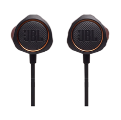 JBL Quantum C50 有線入耳式遊戲耳機 附 USB-C 轉接器 - 黑色 (biz-JBLQUAC50BK) [預計送貨時間: 7-10工作天]