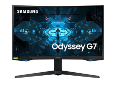 Samsung 27" Odyssey G7 WQHD QLED 1000R 240Hz 曲面電競顯示器