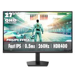 PHILIPS - EVNIA 27M2N3500PF 27" 2K QHD Fast IPS 260Hz Gaming Monitor 27M2N3500PF