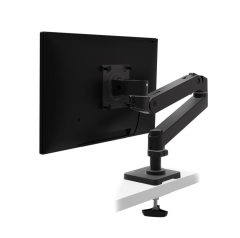 Ergotron LX PRO Arm 桌上型顯示器支架, Single Display Desk Mount 單一顯示器桌面支架 (黑色) (45-682-292) [預計送貨時間: 7-14工作天]