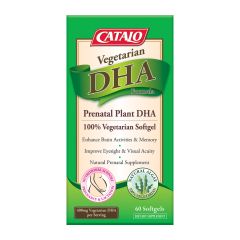 CATALO 藻油DHA活腦補眼配方 60粒
 (06/2020) CATALO2968
