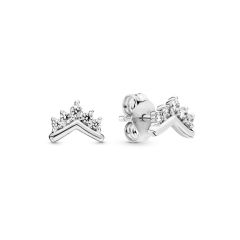 Pandora 潘多拉冕狀許願骨耳環(298274CZ) CR-298274CZ