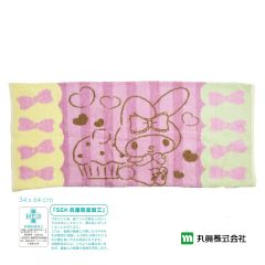 Marushin - Sanrio ® My Melody Towel Pillow Cover (Light Pink) 3005030500