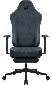 Formula v Line gaming chair Ryvo Plus | Pawtex - 灰色 /黑色 (防貓爪材質) (FOR-GC-RYVO-PLUS-PAWTEX-GREY/BLK) [免費送貨無安裝/預計送貨時間 10-14 工作日]