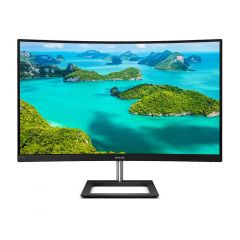 Philips - 32 inch E Line Ultra HD Ultra Wide-Color Curved LCD Monitor with Built-in stereo speakers 328E1CA 328E1CA