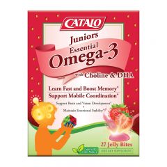 CATALO 兒童Omega-3活腦補眼 Choline + DHA營養啫喱 27粒 CATALO3397