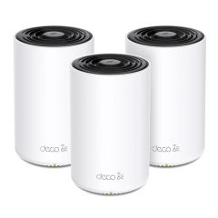 TP-Link - Deco XE75 Pro(3-pack) AXE5400 Tri-Band Mesh WiFi6E System Router 343-23-00283-1