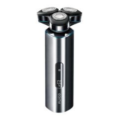 Flyco - FS988 Aluminum Alloy Smart Sensor 3-Ring Rotary Waterproof Shaver (With LED Display + Travel Pouch) 370-86-00008-1