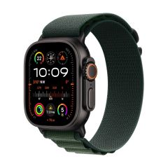 Apple Watch Ultra 2 (GPS + 流動網絡)49 毫米黑色鈦金屬錶殼及深綠色登峰手環- M 4024031