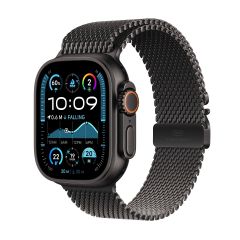 Apple Watch Ultra 2 (GPS + 流動網絡) 49 毫米鈦金屬錶殼及鈦金屬米蘭網織手環 AWU249CML