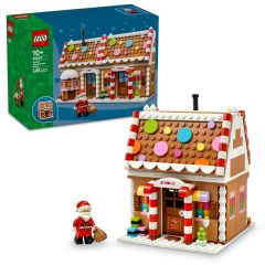 LEGO® Iconic 40809 Festive Gingerbread House (Christmas Toys,Home Decoration,Bricks,Gift)