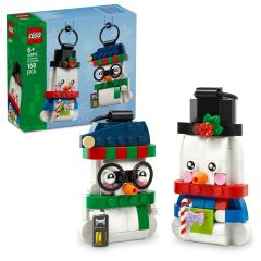 LEGO® Iconic 40812 Snowman Ornaments (Christmas Toys,Home Decoration,Bricks,Gift)