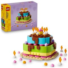 LEGO® Iconic 40815 Birthday Party Cake (Creative Games,Toys,Bricks,Gift)