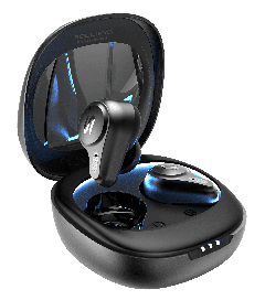 SOUL S-Tron True Wireless Earbuds with LED Light Ring (BLACK) 4170501