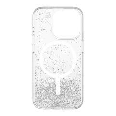 ZAGG Essential Glitter Snap Case (MagSafe) iPhone 15 Pro Silver Glitter Clear 4176751