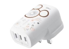 Belkin BoostCharge PPS 67W 的3 連接埠USB-C 家用充電器 Star Mickey 4185501