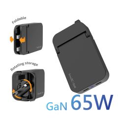inno3C i-65UK 折疊 65W GaN 快速充電器