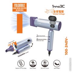 inno3C i-FD9 Foldable Global Voltage High Speed Ion Hair Dryer 4196821