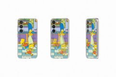 Samsung Galaxy S23 Frame Cover Lenticular Plate The Simpsons